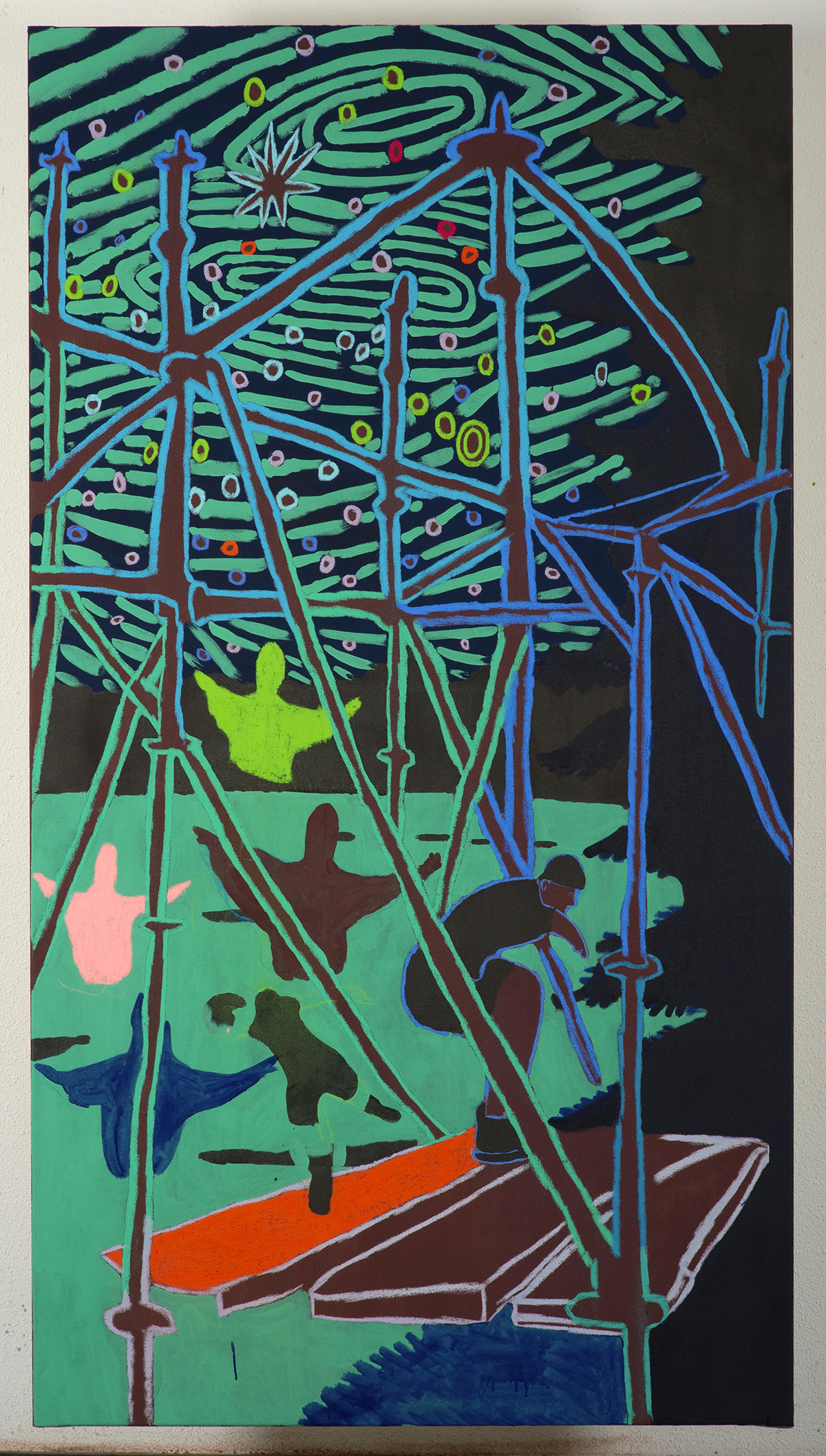 untitled (colored bones)